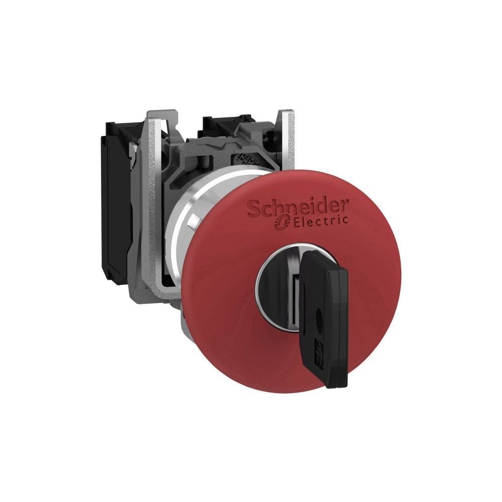 Produktbild för Schneider Electric XB4, Knapp, IP66, IK03, 40 mm, 104 mm, 47...