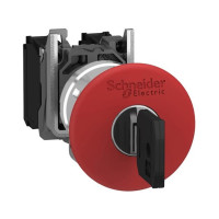 Produktbild för Schneider Electric XB4, Knapp, IP66, IK03, 40 mm, 104 mm, 47...