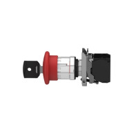 Produktbild för Schneider Electric XB4, Knapp, IP66, IK03, 40 mm, 104 mm, 47...