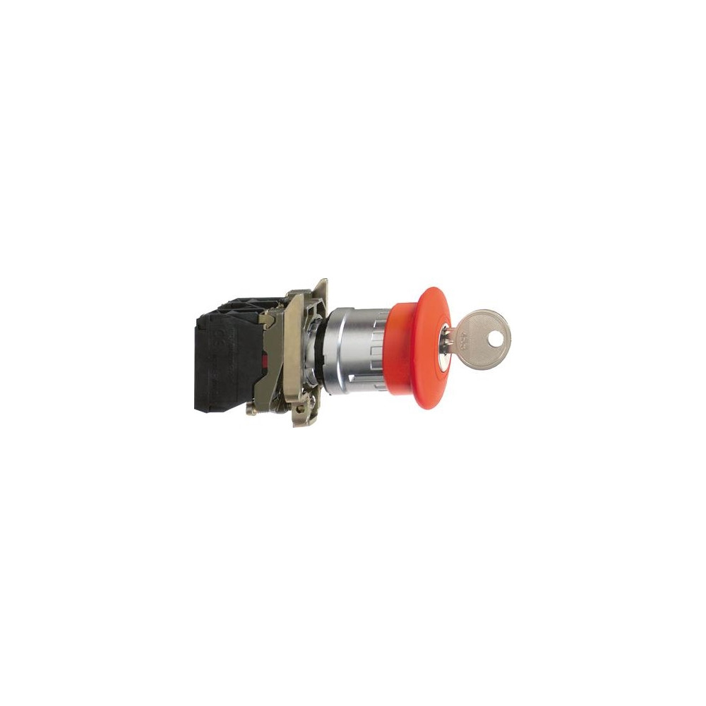 Produktbild för Schneider Electric XB4, Knapp, IP66, IK03, 40 mm, 104 mm, 47...
