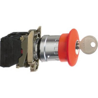 Produktbild för Schneider Electric XB4, Knapp, IP66, IK03, 40 mm, 104 mm, 47...