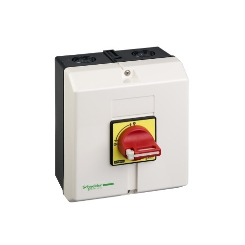 SCHNEIDER ELECTRIC Schneider Electric VCF4GE, Roterande brytare, 3P, Svart, Röd...
