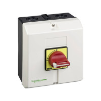 Produktbild för Schneider Electric VCF4GE, Roterande brytare, 3P, Svart, Röd...