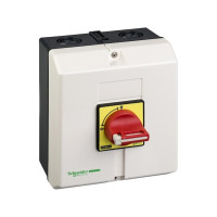 Produktbild för Schneider Electric VCF4GE, Roterande brytare, 3P, Svart, Röd...