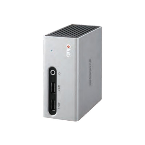 Club-3d Club 3D SenseVision USB 3.0 4K Mini Docking Station - dockningsstation - USB - DVI, HDMI - 1GbE