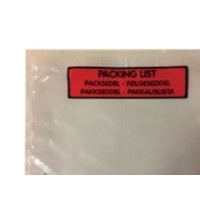 Produktbild för Följesedelomslag C6 med text 175 x 132 mm 30my förpackning á...