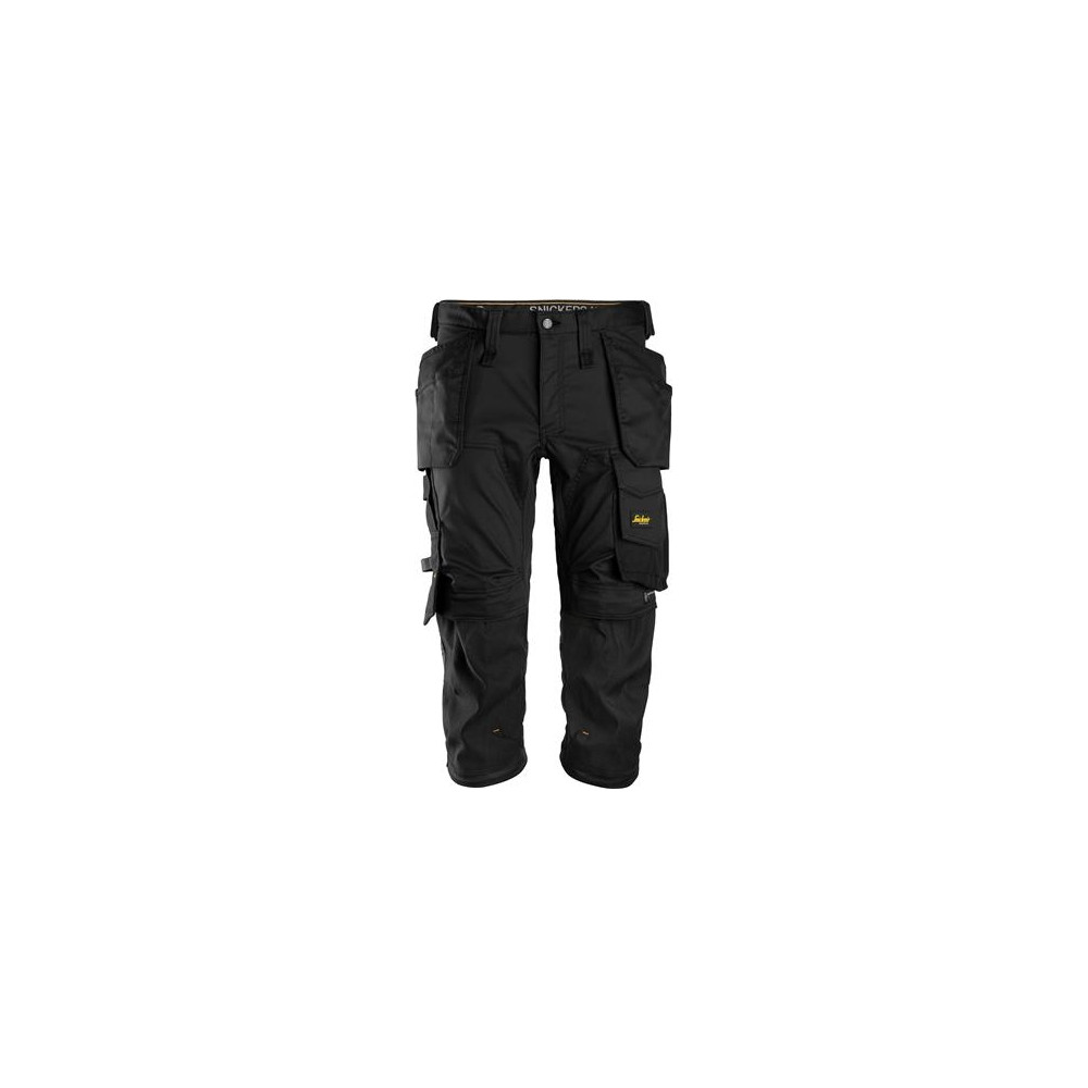 Produktbild för SNICKERS WORKWEAR 6142 AllroundWork piratbyxor i stretch med...