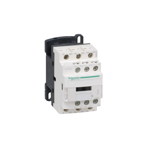 SCHNEIDER ELECTRIC Schneider Electric TeSys D control relay, Svart, Vit, 230 V,...