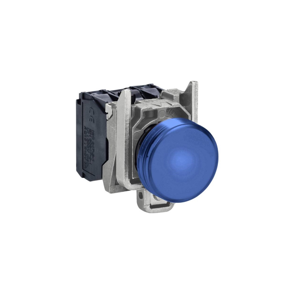Produktbild för Schneider Electric XB4BVM6, Blå, IP66, CSA, 230-240 V, 2,2 c...