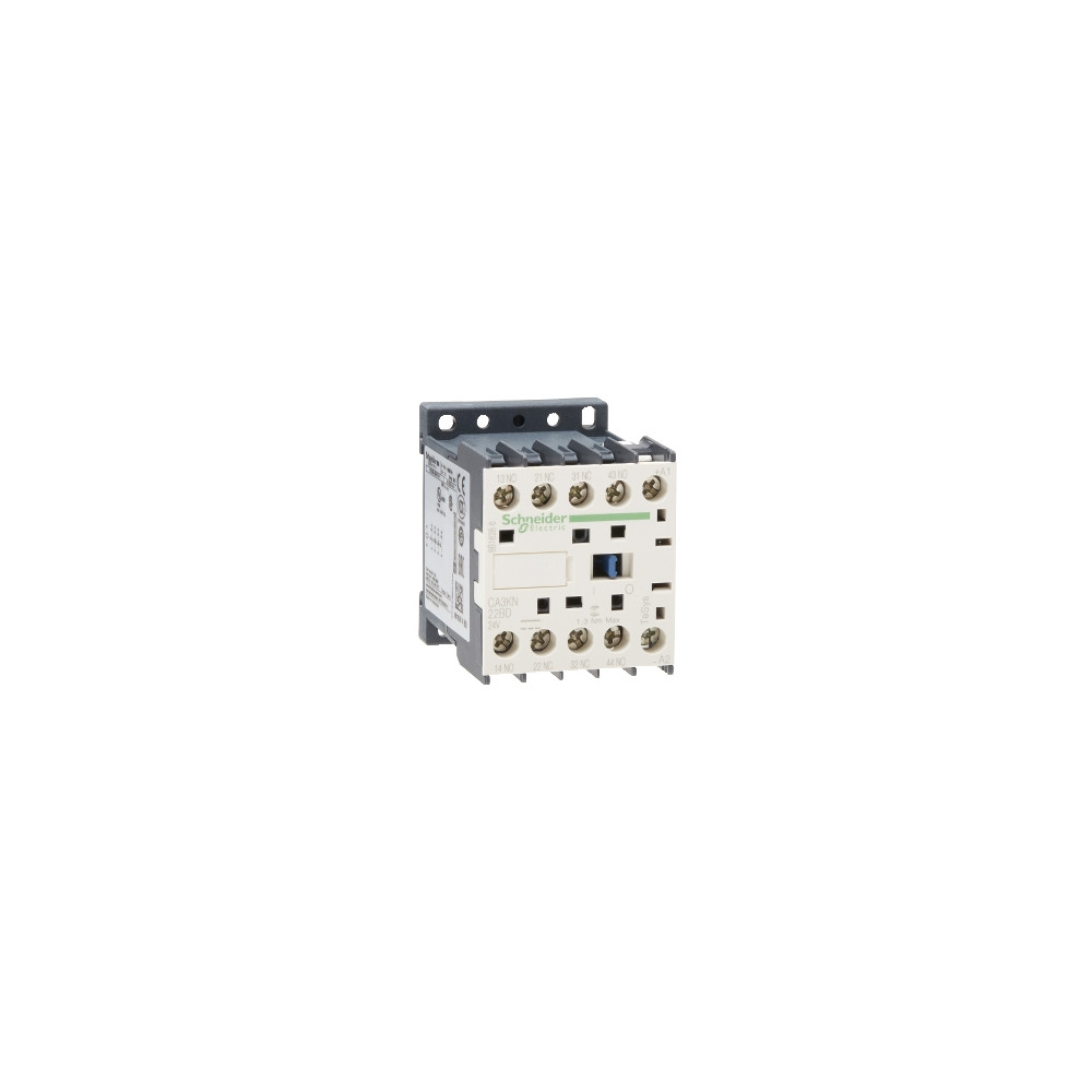Produktbild för Schneider Electric TeSys K control relay, Grå, 24 V, 5 A, 58...