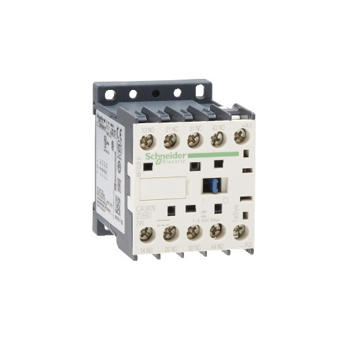 SCHNEIDER ELECTRIC Schneider Electric TeSys K control relay, Grå, 24 V, 5 A, 58...