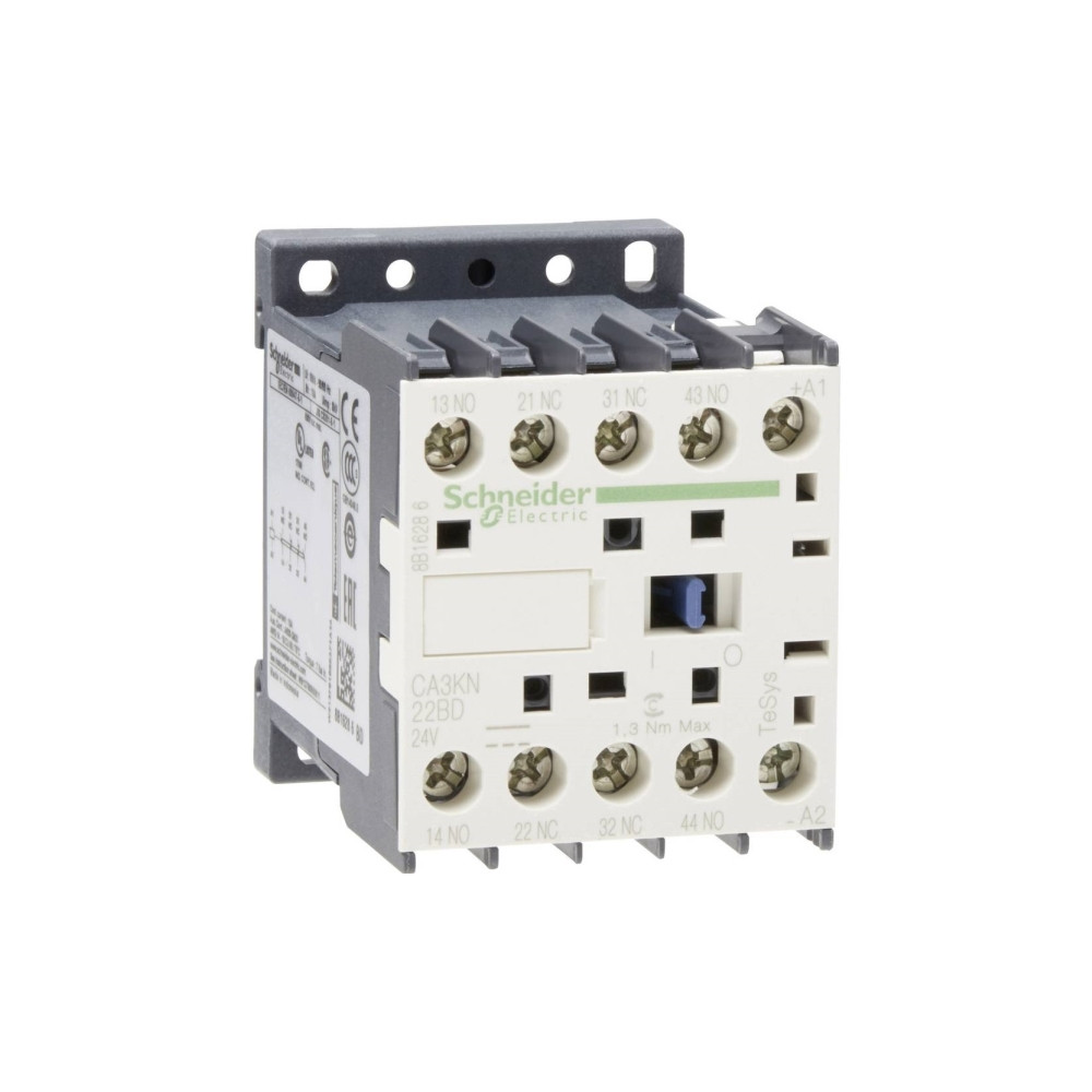Produktbild för Schneider Electric TeSys K control relay, Grå, 24 V, 5 A, 58...