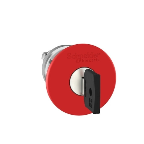 SCHNEIDER ELECTRIC Harmony nödstopphuvud i metall med Ø40 mm paddahuvud i röd f...