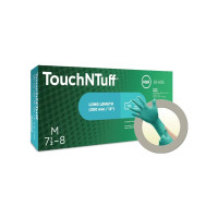 Produktbild för Engangshandsker Ansell Touchntuff 92-605, upudret, str. 8