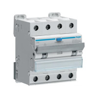 Produktbild för Kombinationsbrytare Automatisk säkring/HPFI C 10A 4P, 30 mA,...