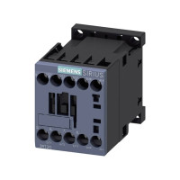 Produktbild för Siemens 3RT20171BB42, Kontaktor, Sort, IP20, 45 mm, 73 mm, 5...