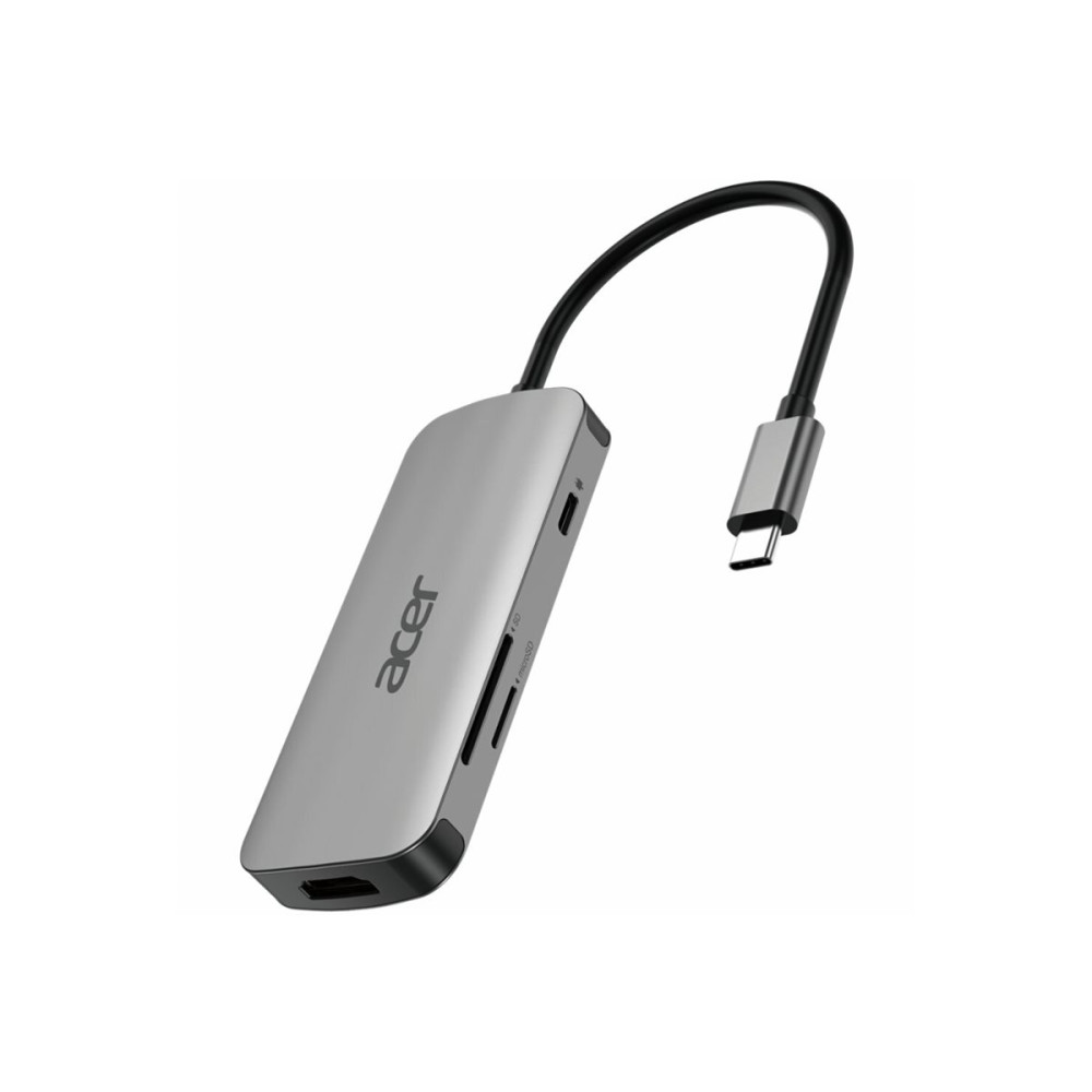 Produktbild för Acer 7-In-1 Type-C Dongle - dockningsstation - USB-C - HDMI