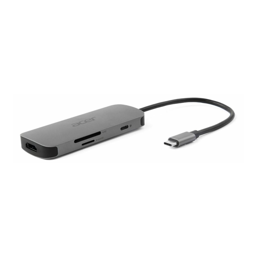 Produktbild för Acer 7-In-1 Type-C Dongle - dockningsstation - USB-C - HDMI
