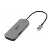 Produktbild för Acer 7-In-1 Type-C Dongle - dockningsstation - USB-C - HDMI