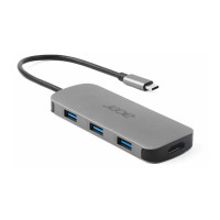 Produktbild för Acer 7-In-1 Type-C Dongle - dockningsstation - USB-C - HDMI