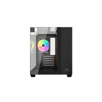 Produktbild för Nordic Gaming NGC-6864, Tower, PC, Svart, micro ATX, Mini-IT...
