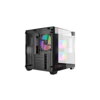Produktbild för Nordic Gaming NGC-6864, Tower, PC, Svart, micro ATX, Mini-IT...