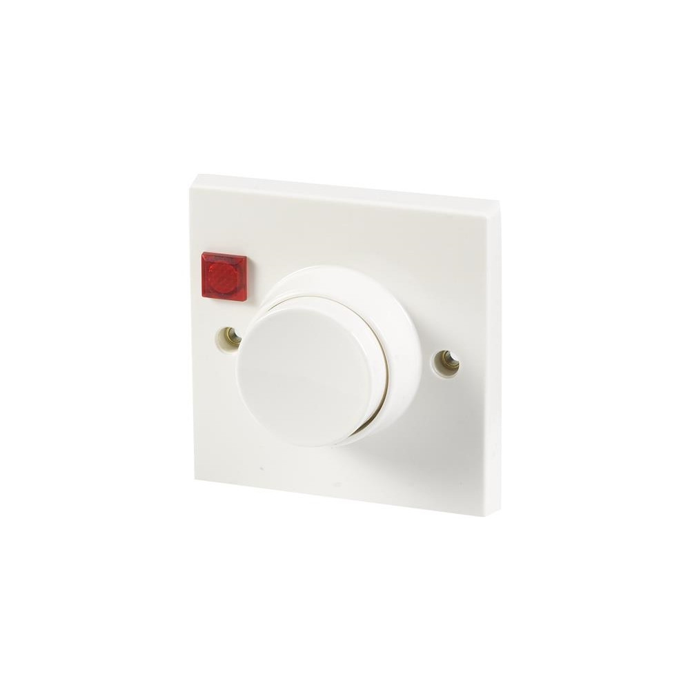 Produktbild för ACELSHOP kolonntypslock vit med LED, ABS, 1NO 10A, spänning...