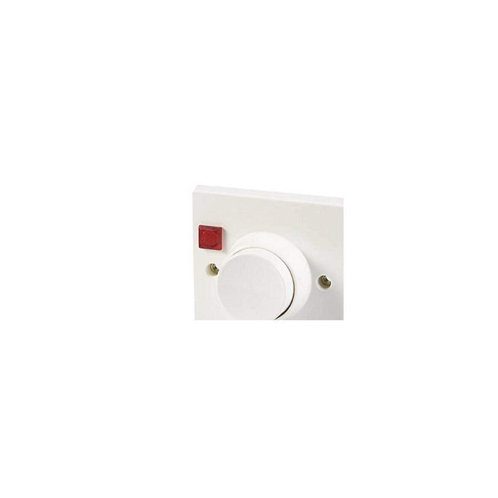 Produktbild för ACELSHOP kolonntypslock vit med LED, ABS, 1NO 10A, spänning...