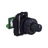Produktbild för Schneider Electric XB5, Cermet, D 6 mm shaft, IP66, IK03, 48...