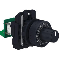 Produktbild för Schneider Electric XB5, Cermet, D 6 mm shaft, IP66, IK03, 48...