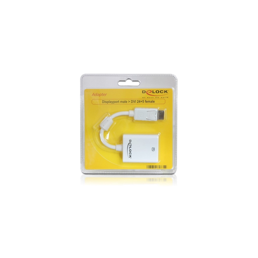Produktbild för Delock DisplayPort-adapter - 12.5 cm