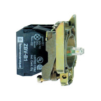 Produktbild för Schneider Electric ZB4BW0B11 Hjälpbrytare, LED-element med f...