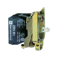Produktbild för Schneider Electric ZB4BW0B11 Hjälpbrytare, LED-element med f...