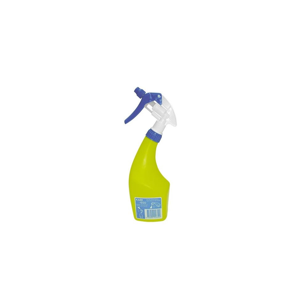 Produktbild för Kabi sprayflaskor 0,65L gulproducerade i kemikaliebeständiga...