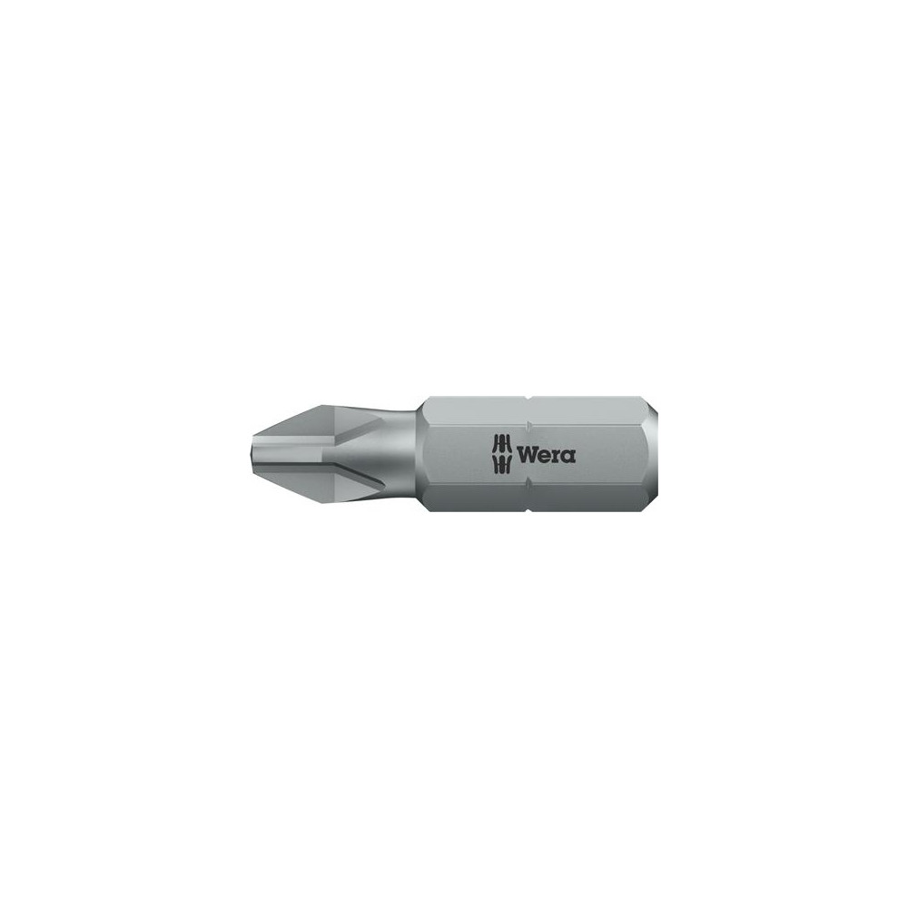 Produktbild för WERA WERK Bits Phillips® notch PH2längd 25 mm1/4" anslutning