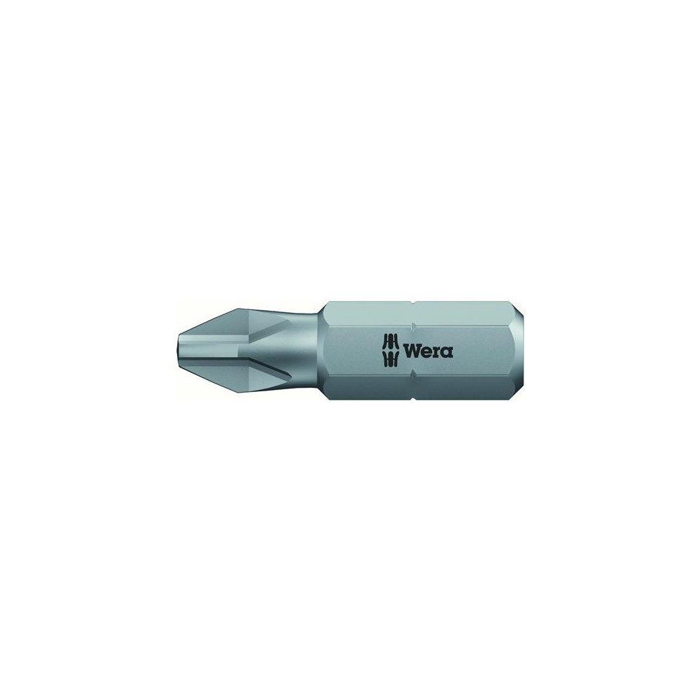 Produktbild för WERA WERK Bits Phillips® notch PH2längd 25 mm1/4" anslutning