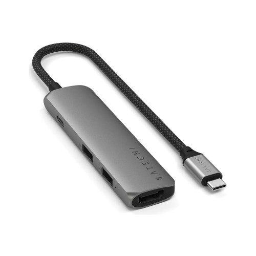 Satechi Satechi 4-in-1 - dockningsstation - USB-C / USB 3.2 Gen 2 x 2 - HDMI