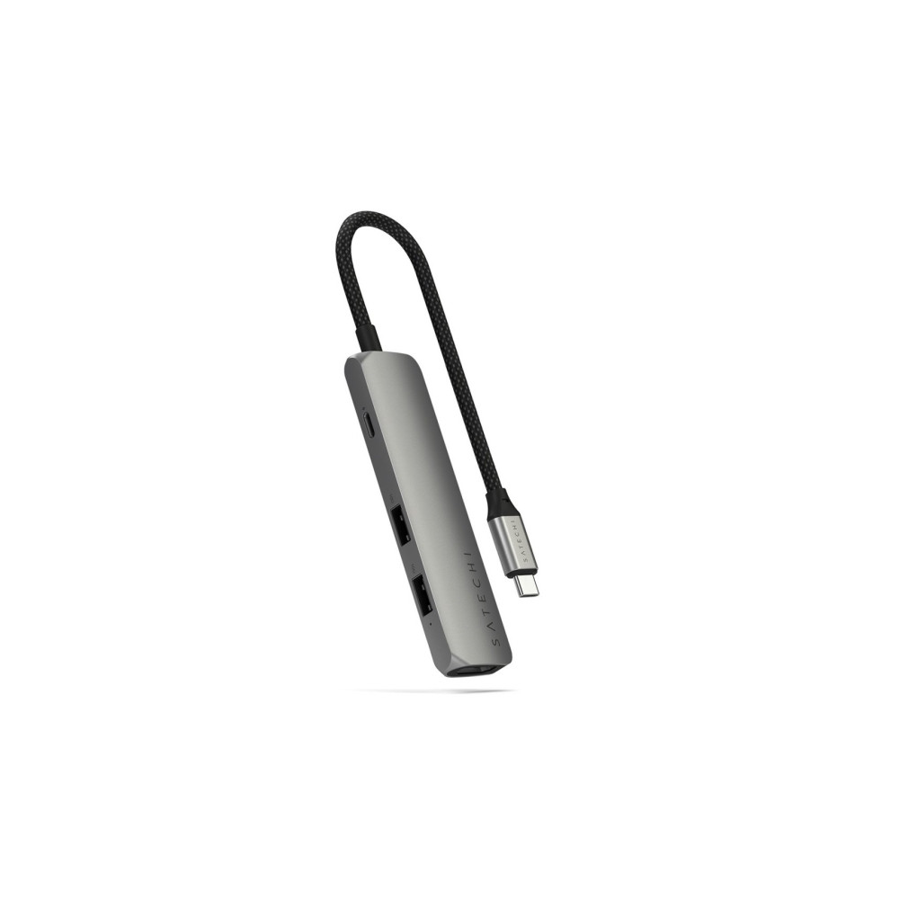 Produktbild för Satechi 4-in-1 - dockningsstation - USB-C / USB 3.2 Gen 2 x 2 - HDMI