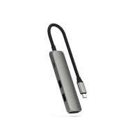 Produktbild för Satechi 4-in-1 - dockningsstation - USB-C / USB 3.2 Gen 2 x 2 - HDMI