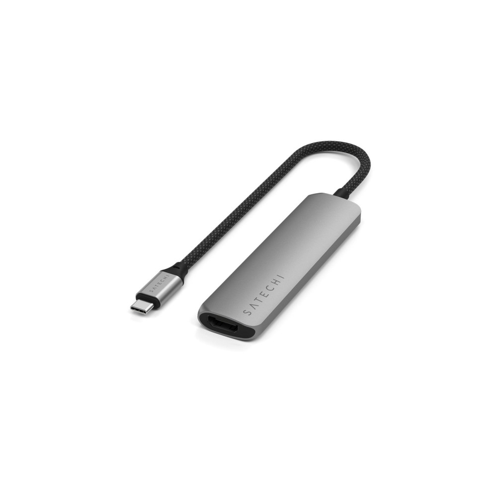 Produktbild för Satechi 4-in-1 - dockningsstation - USB-C / USB 3.2 Gen 2 x 2 - HDMI