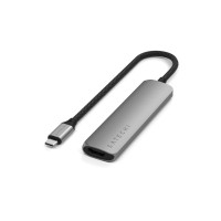 Produktbild för Satechi 4-in-1 - dockningsstation - USB-C / USB 3.2 Gen 2 x 2 - HDMI