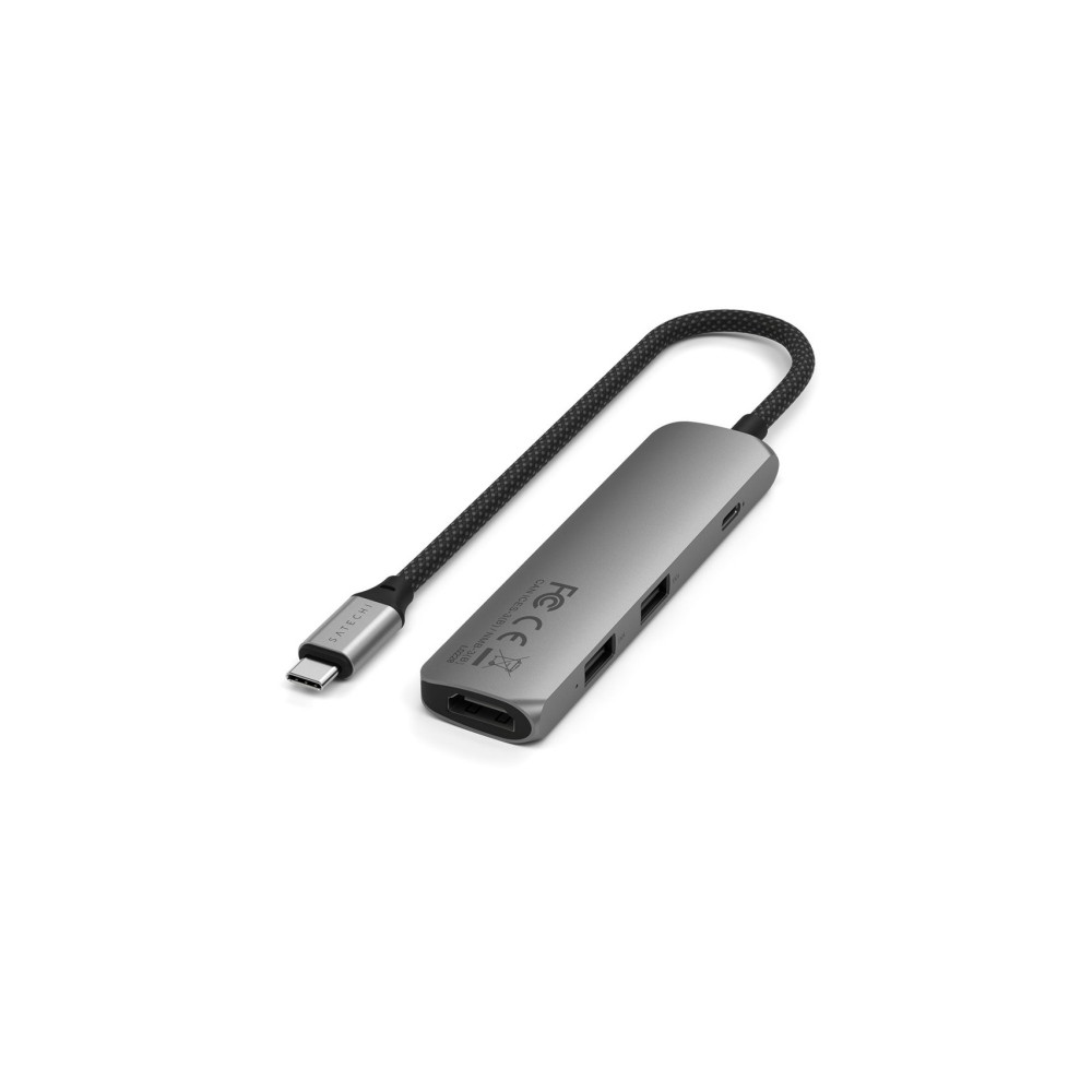 Produktbild för Satechi 4-in-1 - dockningsstation - USB-C / USB 3.2 Gen 2 x 2 - HDMI