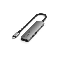 Produktbild för Satechi 4-in-1 - dockningsstation - USB-C / USB 3.2 Gen 2 x 2 - HDMI
