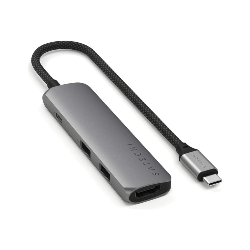 Produktbild för Satechi 4-in-1 - dockningsstation - USB-C / USB 3.2 Gen 2 x 2 - HDMI