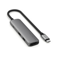 Produktbild för Satechi 4-in-1 - dockningsstation - USB-C / USB 3.2 Gen 2 x 2 - HDMI