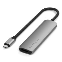 Produktbild för Satechi 4-in-1 - dockningsstation - USB-C / USB 3.2 Gen 2 x 2 - HDMI