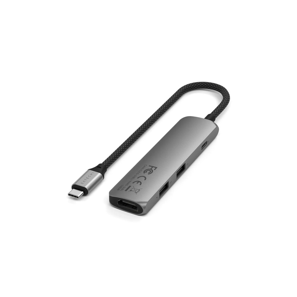 Produktbild för Satechi 4-in-1 - dockningsstation - USB-C / USB 3.2 Gen 2 x 2 - HDMI