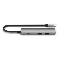 Produktbild för Satechi 4-in-1 - dockningsstation - USB-C / USB 3.2 Gen 2 x 2 - HDMI