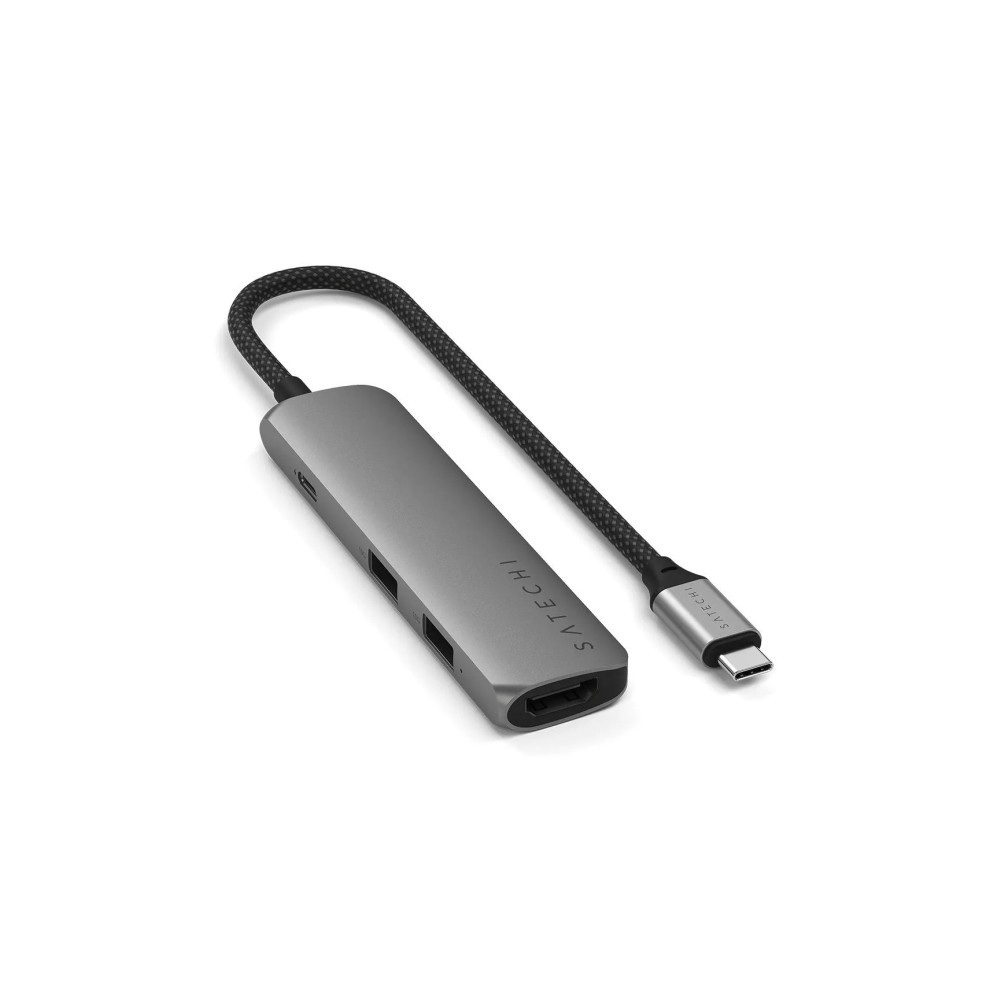 Produktbild för Satechi 4-in-1 - dockningsstation - USB-C / USB 3.2 Gen 2 x 2 - HDMI
