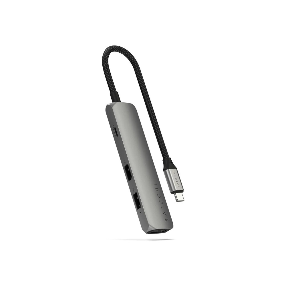 Produktbild för Satechi 4-in-1 - dockningsstation - USB-C / USB 3.2 Gen 2 x 2 - HDMI